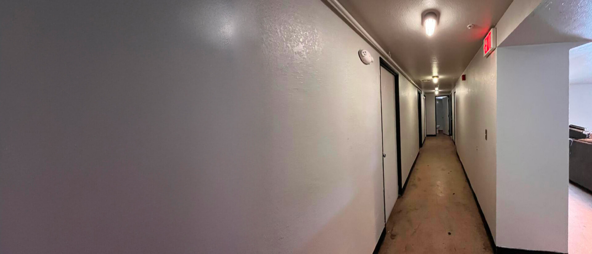 Freshly painted hallway by Piper Family Painting Company, showcasing expert craftsmanship and clean finishes by a top Marana Painting Company.