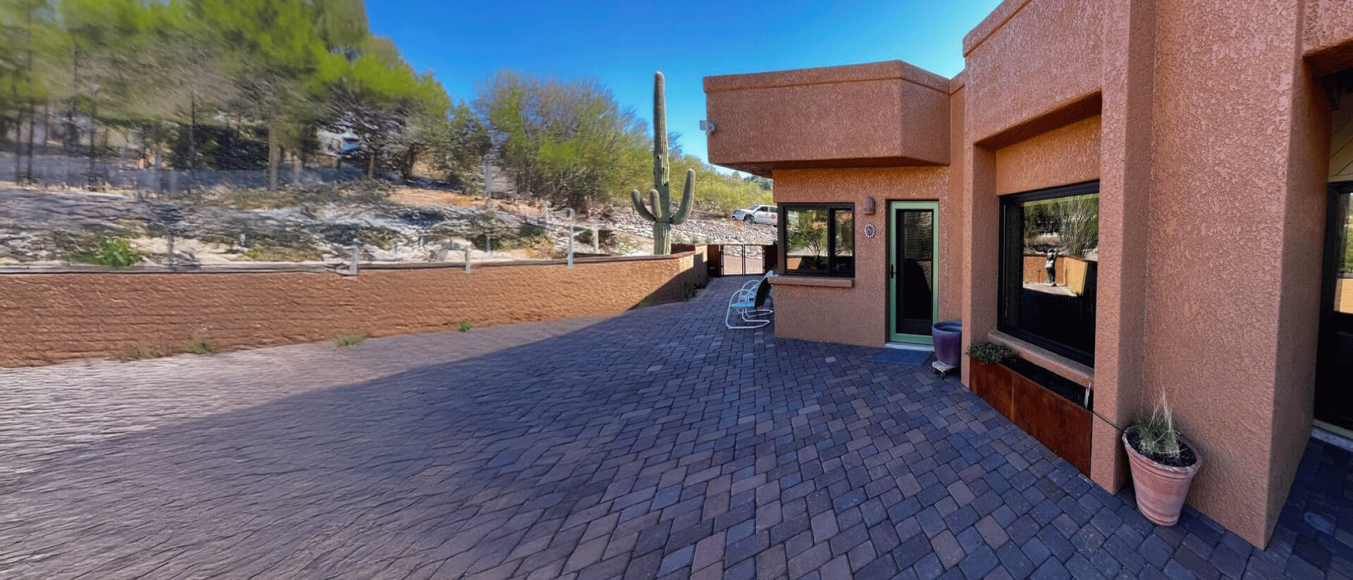 Piper Family Painting Company showcases expert work in this Sahuarita Painting Company project with earthy stucco tones and desert-inspired exterior design.